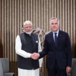 प्रधानमंत्री ने जी-7 शिखर सम्मेलन के अवसर पर प्रधानमंत्री मार्क कार्नी से मुलाकात की