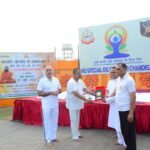सीमा सुरक्षा बल (पश्चिम कमान) द्वारा किया गया 11वें अंतराष्ट्रीय योग दिवस का आयोजन