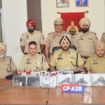 सरहद पार से हथियारों की तस्करी के नैटवर्क का पर्दाफाश; अमृतसर से 7 पिस्तौलों समेत तीन व्यक्ति और एक नाबालिग गिरफ़्तार