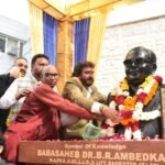 चंदन ग्रेवाल ने नगर निगम जालंधर कम्प्लैक्स में बाबा साहिब डा.भीम राव अंबेडकर जी की प्रतिमा का किया उद्घाटन