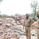 ‘युद्ध नशे के विरुद्ध’: जमशेर खास में नशा तस्कर की गैर-कानूनी इमारत ध्वस्त