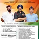 पूर्व-सैनिकों के लिए डीजीआर द्वारा विशेष जॉब फेयर का आयोजन