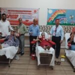 रक्त दान कैम्प में 29 व्यक्तियों ने किया रक्तदान