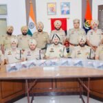 सीमा पार हथियार तस्करी नेटवर्क से जुड़े चार आरोपी 10 आधुनिक पिस्तौलों सहित काबू